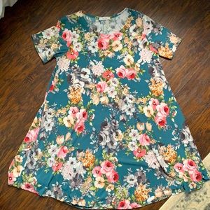Floral T-Shirt Dress